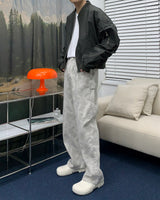 SI クロップドシャーリングアビエーションジャンパー / SI Cropped Shirring Aviation Jumper (2 colors)