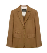 Gold button jacket 