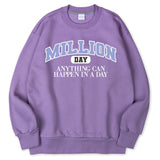 ミリオンキャンパススウェットシャツ/MILLION CAMPUS SWEATSHIRT