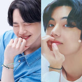 [BTS V]ディファレントブレスレット