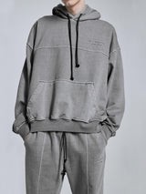 WASHED HOODIE - GREY (4622871167094)