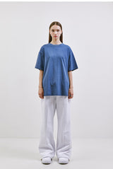 セミブーツカット ワイド ピンタック スウェットパンツ /  CHARMS SEMI BOOTCUT WIDE PINTUCK SWEAT PANT WH
