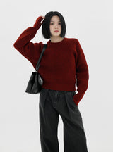 ウォーマーレグランニット / Warmer Leglan Knit (4color)