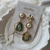 ザビーアンドザフレッシュグリーンガーデンピアス / The Bee and the Fresh Green Garden Piercing