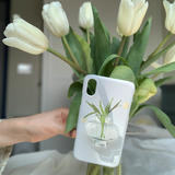 [セット] ブーケシリーズ：チューリップフォンケース + スマホグリップ / [SET] Bouquet series : Tulip phone case + griptok
