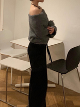 Soft knit pants