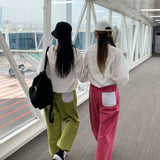 [BELLIDE MADE] Spring version embroidered two-way jogger training pants