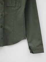 ポケットスリムシャツ / Pocket slim shirt (3color)