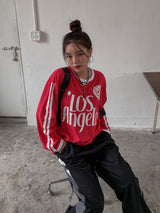 (UNISEX) ユニバースラインストライプ長袖