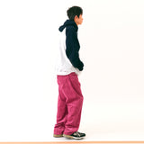オーバーサイズドコーデュロイパンツ / Oversized Corduroy Pants (Pink)
