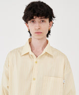 ETHNIC OVERSIZED SHIRT - (BLACK/WHITE/YELLOW)