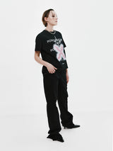 LUCKY PINK T-SHIRTS (BK) (6677218164854)