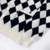 YMダイヤモンドモヘアカーディガン/YM Diamond Mohair Cardigan (2 colors)