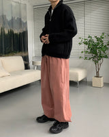 2WAYウールニットジップアップ / RU Two-way Wool Knit Zip-Up (3 colors)