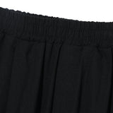 ワンタックワイドフィットパンツ/ONE TUCK WIDE FIT PANTS-BLACK