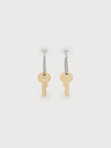 no.9ピアスゴールド / no.9 earring gold