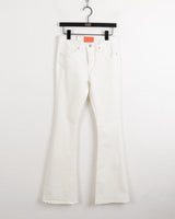 カンリーローライズコットンスパンブーツカットパンツ/Kanley Low Rise Cotton Span Bootcut Trousers