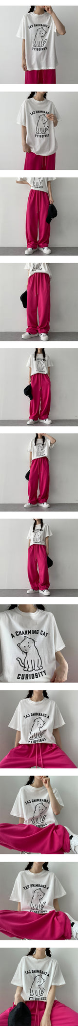 シティーカットショートスリーブTシャツ/City Cat Short Sleeve Tee