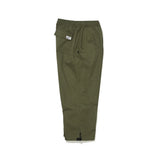 ロゴコットンスーパーワイドパンツ / BSR2223FWPT005 LOGO COTTON SUPER WIDE PANTS KHAKI
