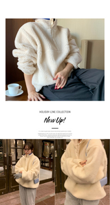 fleece pullover