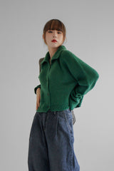 ディープリーカラーカーディガン/Deeplly collar cardigan (3color)