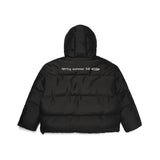 [ILLEDIT] MATTE DIBLE ZIP UP SHORT PUFFER BLACK (6635823956086)