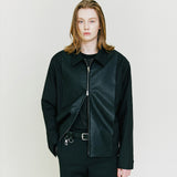 Panel Layered Blouson (6683709472886)