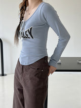 バリーVネックTシャツ / Valley V-neck T-shirt (4color)