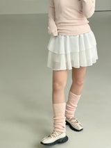 バレリーナカンカンシフォンスカート / ballerina cancan chiffon skirt