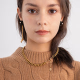サージカルボールドチェーンネックレス/Surgical bold chain necklace