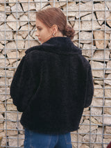 HIGHNECK FUR JACKET_BLACK (6638378975350)