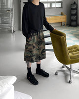 カーゴカモワイドショーツ