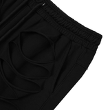 [Runway] Double Layer Cut-out Shorts_Black