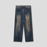 ASCLO High Vintage Pocket Denim Pants (8021)