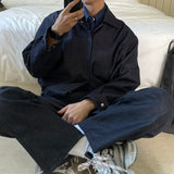 カントフェイクデニムスティッチショートスリーブシャツ