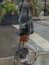 (UNISEX) カラフルグラデーションカーディガン