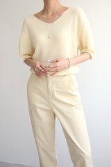 モニカジーンズ / MONIKA JEANS / SPAN BAGGY PANTS