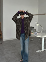 [ASCLO MADE] Legacy Check Over Shirt (2color)