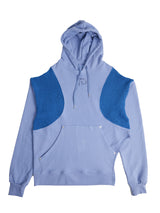 Knit Block Cut out hood t-shirts (BL)