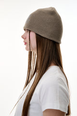 MUCENT SIGNATURE BEANIE (BEIGE)