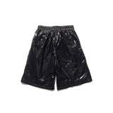 Cロゴワンタックサテンショートパンツ / C LOGO ONE TUCK SATIN WIDE SHORT PANTS