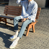 ジャストフィットデニムパンツ / Oz Just Fit Denim Pants (blue)
