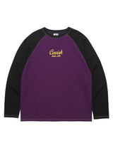 ラグランスターロゴロングスリーブTシャツ/RAGLAN STAR LOGO LS TEE PURPLE(CV2CFUT551A)