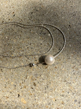 [92.5silver] merry pearl necklace