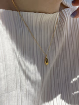 [92.5silver] melting necklace (gold)
