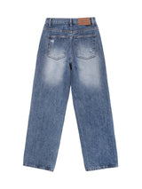 ワイドデニムパンツ / W1000 WIDE DENIM PANTS_DEEP BLUE