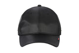 イアフラップボタンボールキャップ/EARFLAP BUTTON BALL CAP_BLACK