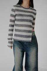 ウエストオープンニット / Waist open knit (4color)