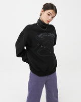 ADORABLE SHEEP SWEATSHIRT-BLACK (6604476907638)