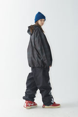 ワイドフーディージャケット/BSR2223FWJK050 WIDE HOODED JACKET CHECK